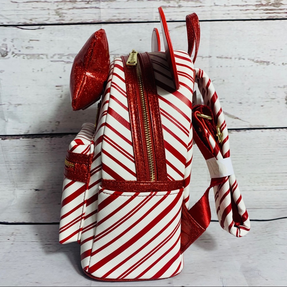 Disney Parks Christmas Loungefly Mini Backpack - Picture 5 of 14